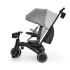 Сгъваема триколка KinderKraft JAZZ 3 сива