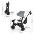 Сгъваема триколка KinderKraft JAZZ 3 сива