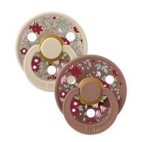Залъгалки Bibs Liberty Colour Chamomile Lawn, Woodchuck Mix, 0-6 м