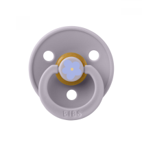 Залъгалки Bibs Studio Colour Jasmine, Fossil Grey Mix, 0-6 м, 2 броя