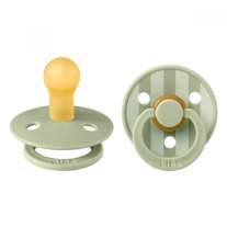Залъгалки Bibs Studio Colour Pin, Sаgе Mix, 6-18 м, 2 броя