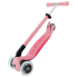 Сгъваема тротинетка GLOBBER Elite Light със светещи гуми - Розова Сгъваема тротинетка GLOBBER Elite Light със светещи гуми - Розова