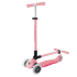 Сгъваема тротинетка GLOBBER Elite Light със светещи гуми - Розова Сгъваема тротинетка GLOBBER Elite Light със светещи гуми - Розова