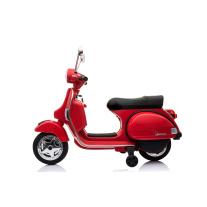 Детски акумулаторен мотор Kikkaboo Licensed Vespa PX150, Red