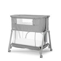 Мини Кошара Lorelli LAYLA 2в1 с ПАДАЩА ПРЕГРАДА Grey