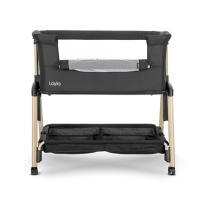 Мини Кошара Lorelli LAYLA 2в1 с ПАДАЩА ПРЕГРАДА Black