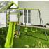 Комплект с люлки и пързалка за двор Sonne Green For Swing Set 