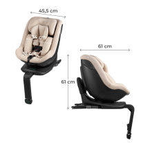 Стол за кола Kinderkraft I-Guard Airflow BEIGE