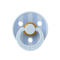Залъгалки Bibs Studio Colour Block, Baby Blue Dusty Blue Mix, 0-6 м, 2 броя
