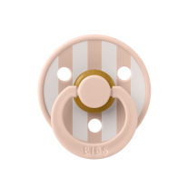 Залъгалка Bibs Studio Colour Block, Blush Ivory, 0-6 м