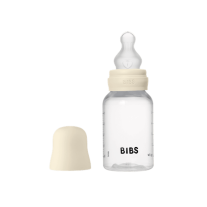Бебешка бутилка РР с аксесоари Bibs - Ivory, силикон, 150 m