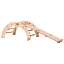 Детска дървена арка за катерене Пиклер Moni Toys