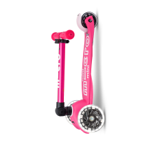 Тротинетка Micro - Mini Deluxe LED Pink