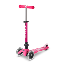 Тротинетка Micro - Mini Deluxe LED Pink
