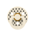 Биберони BIBS COLOUR Polka Ivory/Black 2 бр. 6-18 месеца