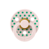 Биберони BIBS COLOUR Polka Petal/Cactus 2 бр. 6-18 месеца