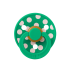 Биберони BIBS COLOUR Polka Petal/Cactus 2 бр. 6-18 месеца