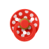 Биберони BIBS COLOUR Polka Blossom/Candy Apple, 2 бр. 0-6 месеца