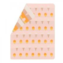 Бебешко одеяло David Fussenegger Juwel 70x90 Gelato Dreams, rose