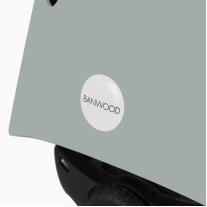 Детска каска Banwood ECO р-р S-50-54 см, синьо-зелен