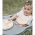 Силиконов комплект за хранене Babyjem екрю