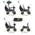 Детска сгъваема триколка DOONA ™ Liki Trike S5 DELUX OCEAN BLUE