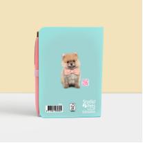Тефтерче с химикал, листчета и разделители Studio Pets Помпон