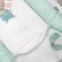 Луксозен бебешки комплект спално бельо от 6 части Msonya ART DESIGN/BUNNY BLUE