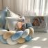 Луксозен бебешки комплект спално бельо от 6 части Msonya GammyBear collection/BLUE
