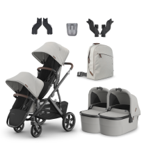 Бебешка количка UPPAbaby Vista V3 пакет TWIN SAVANNAH