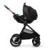 Бебешка количка 2в1 KinderKraft NEA 2.0 MIDNIGHT BLACK