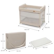 Бебешка кошара Kinderkraft MOON DREAM BEIGE