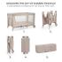 Бебешка кошара Kinderkraft JOY SIMPLE 2 BEIGE
