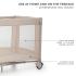 Бебешка кошара Kinderkraft JOY SIMPLE 2 BEIGE