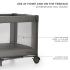 Бебешка кошара Kinderkraft JOY SIMPLE 2 DARK GREY