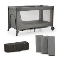 Бебешка кошара Kinderkraft JOY SIMPLE 2 DARK GREY