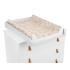 Твърда PVC подложка за повиване 80х50см KIKKA BOO Secret Garden Beige