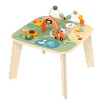 Дървена маса с активности Tiny love Farmers Funday, 12м+