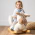 Люлееща се играчка Nattou магаренце Teddy екрю