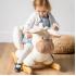 Люлееща се играчка Nattou магаренце Teddy екрю