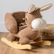 Люлееща се играчка Nattou магаренце Teddy бежово