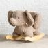Люлееща се играчка Nattou слонче Teddy taupe