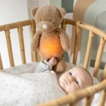 Нощна лампа с музика Nattou мече Sleepy Teddy