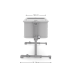 Бебешка кошара KinderKraft NESTEE UP 2 LIGHT GREY