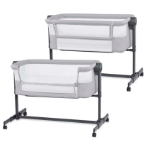 Бебешка кошара KinderKraft NESTEE UP 2 GREY