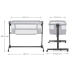 Бебешка кошара KinderKraft NESTEE UP 2 GREY