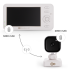 Бебефон KinderKraft NITEEYE TRAVEL WHITE Бебефон KinderKraft NITEEYE TRAVEL WHITE