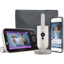 Дигитален видеофон Philips Avent - Premium Connected + технология Sense IQ за свързване чрез интернет