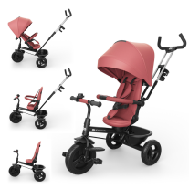Триколка KinderKraft ASTON 2 PLUS РОЗОВА
