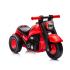 Количка за яздене с музика Chipolino BubbleRider червена